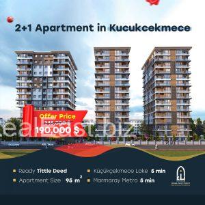 Charming 2+1 Apartment in Küçükçekmece, Istanbul