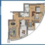 Modern Apartment in the Heart of Istanbul (Listing No: 7446)