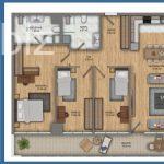 Modern Apartment in the Heart of Istanbul (Listing No: 7446)