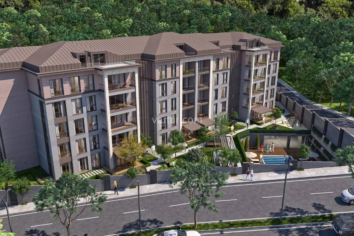 Modern Apartment in Göktürk, Istanbul