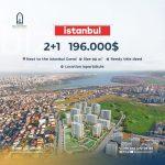 Başakşehir, İstanbul’da Modern 2+1 Daire (İlan No: 7712)