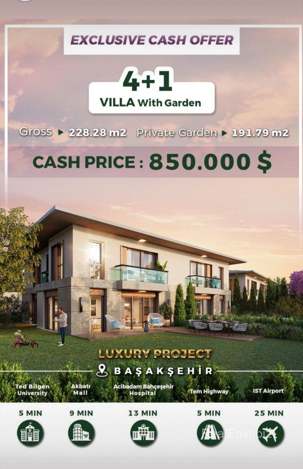 Spacious 4+1 Apartment in Vibrant Başakşehir, Istanbul