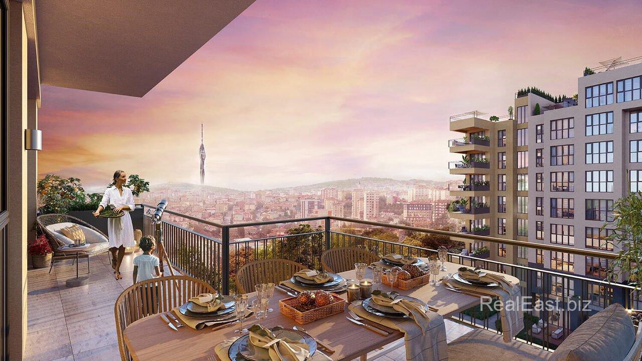 Spacious Urban Apartment in Dynamic Ümraniye