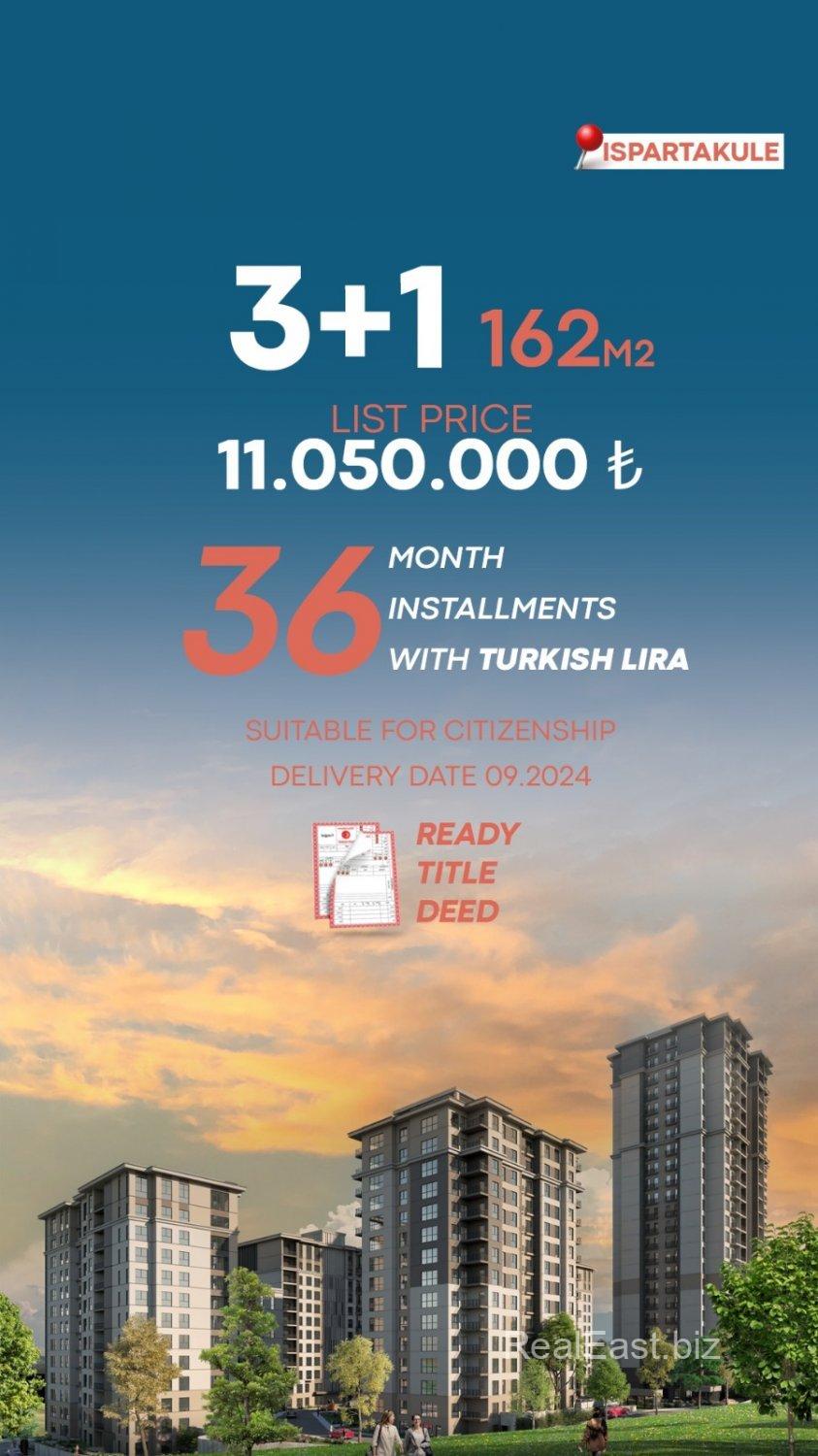 Stunning 162 m² Apartment in the Heart of Istanbul
