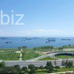 Очаровательная квартира с видом на море в Зейтинбурну №7884