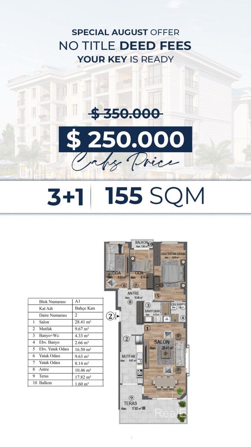 Luxurious 3+1 Apartment in the Heart of Istanbul
