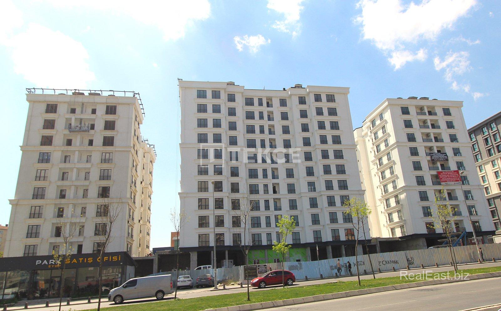 Modern Apartments with Pool in Eyüpsultan, Istanbul