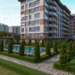 Современная 1+1 квартира на продажу в Стамбуле №8338