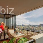 Ataşehir, İstanbul’da Deniz Manzaralı Şık 4+1 Daireler (İlan No: 8448)