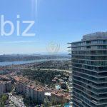 Роскошная квартира с потрясающим видом на Босфор в Стамбуле №8491