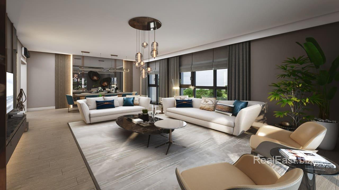 Spacious 4+1 Apartment with Sea View in Pendik, Istanbul
