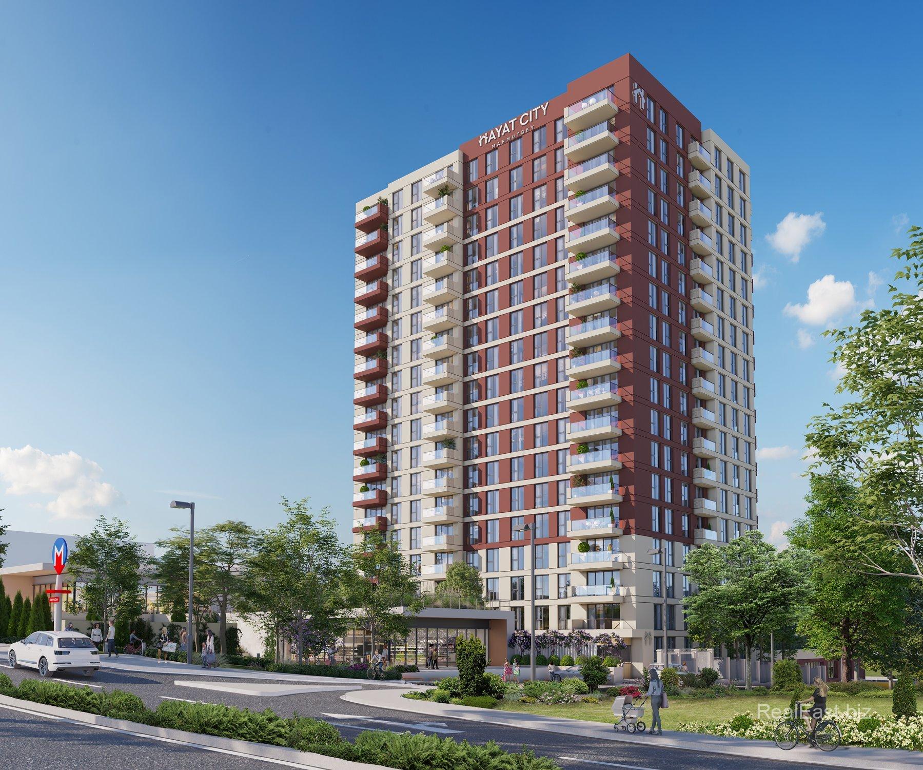 Modern 1+1 Apartment with Panoramic Views in Istanbul
