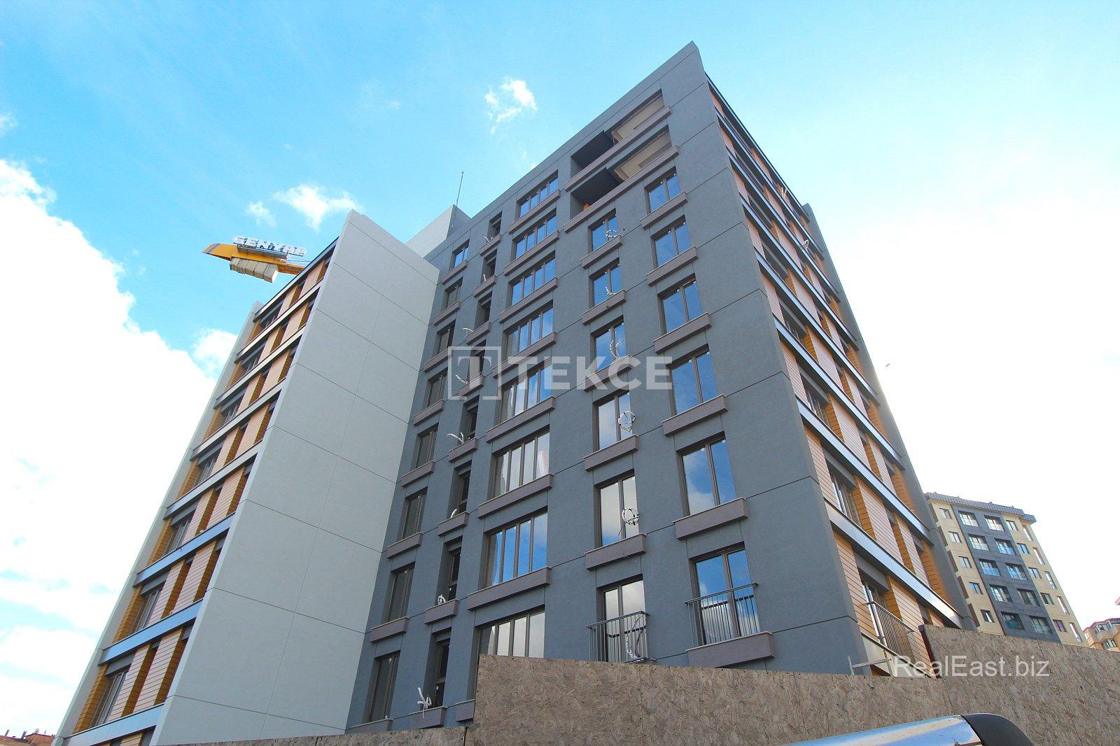 Modern Apartments with Forest Views in Kağıthane, Istanbul