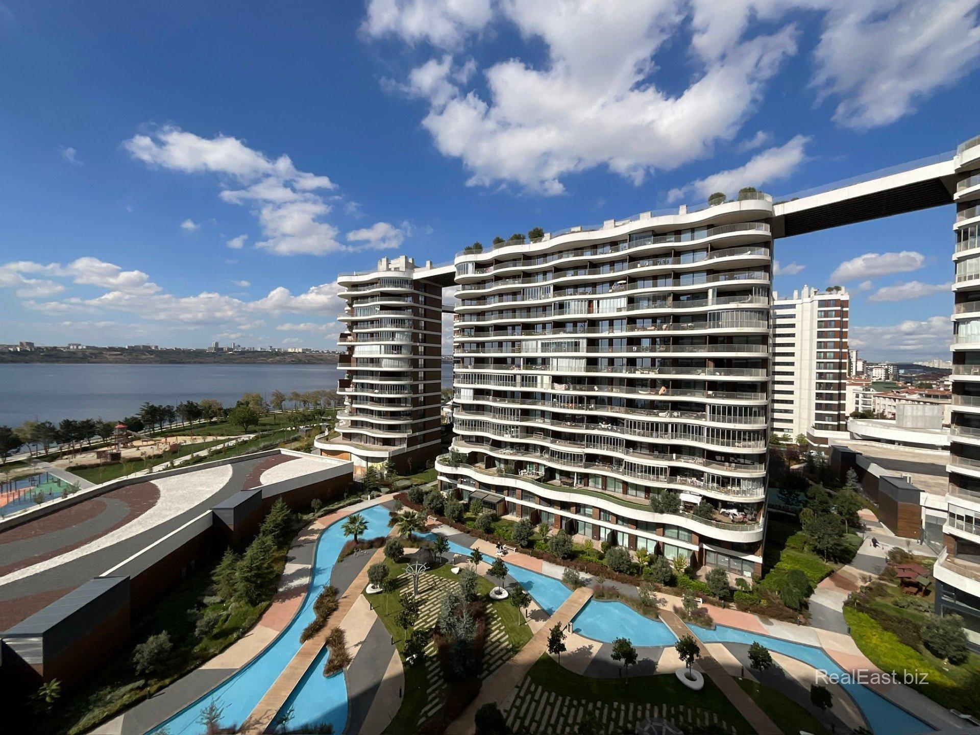 Stunning 1+1 Apartment with Panoramic Views in Prestigious Istanbul