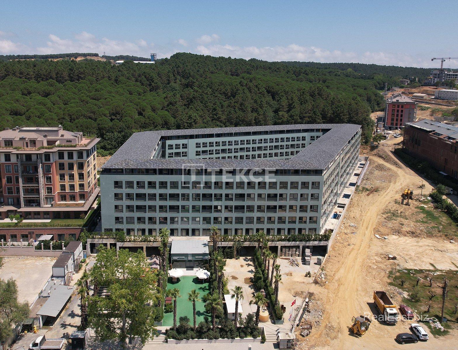Eco-Friendly Apartments for Sale in İstanbul's Göktürk Neighbourhood