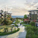 Pendik, İstanbul’da Muhteşem Deniz Manzaralı Daire (İlan No: 9036)
