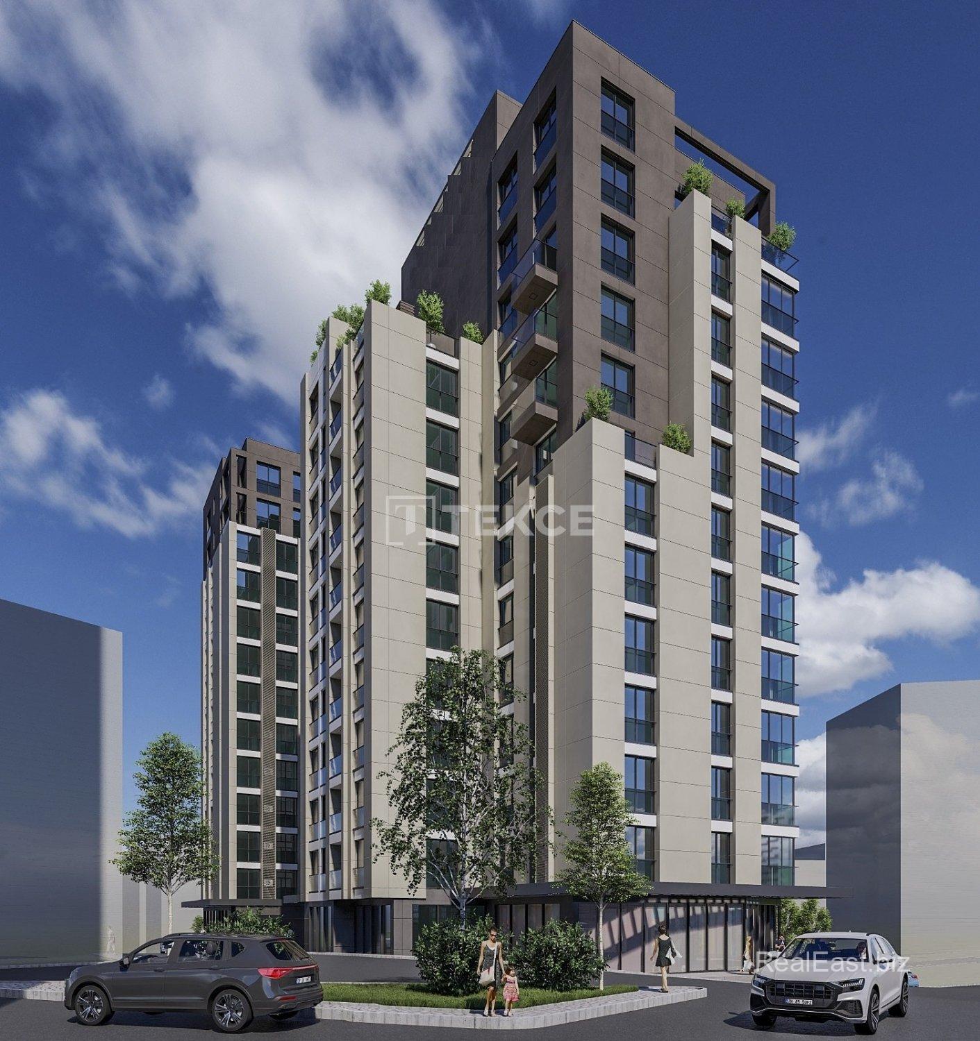 Modern Apartments for Sale in Kağıthane, Istanbul