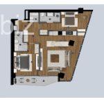 Prestijli Sarıyer’de Şık 2+1 Daire (İlan No: 9095)