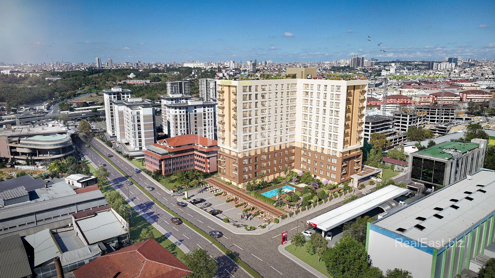 Modern Apartments with Pool in Zeytinburnu, Istanbul