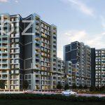 Современная 2+1 квартира с садом в районе Картал, Стамбул №9169