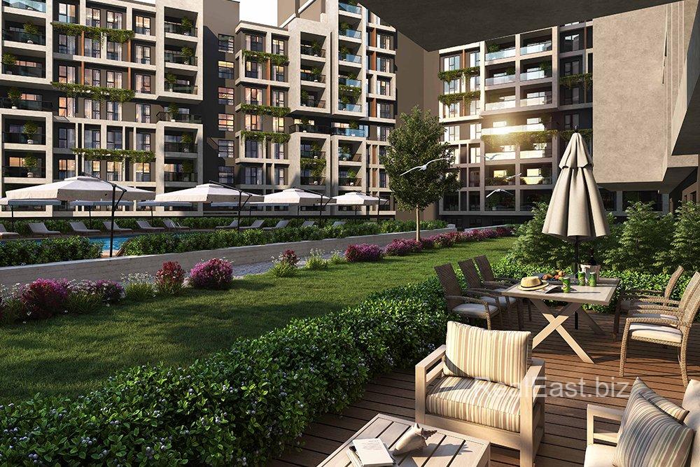 Modern 2+1 Apartment with Garden in Istanbul's Kartal District