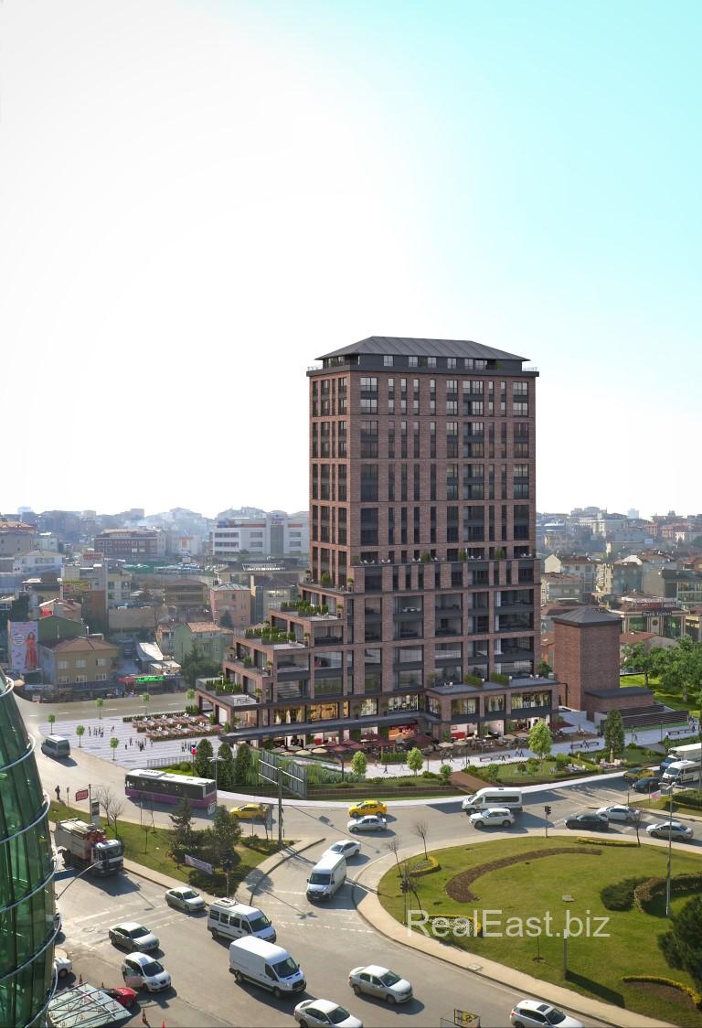 Modern Apartment Complex in Istanbul's Prestigious Atasehir