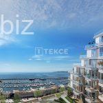 Очаровательные квартиры с видом на море в Бююкчекмедже №9200