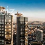 Просторная квартира 4+1 в ярком Бешикташе №9362