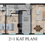 Canlı İstanbul’da İki Odalı Daire (İlan No: 9363)