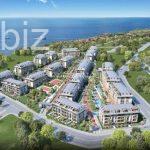 Прекрасная квартира с видом на море в Стамбуле №9381