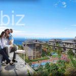 Прекрасная квартира с видом на море в Стамбуле №9381