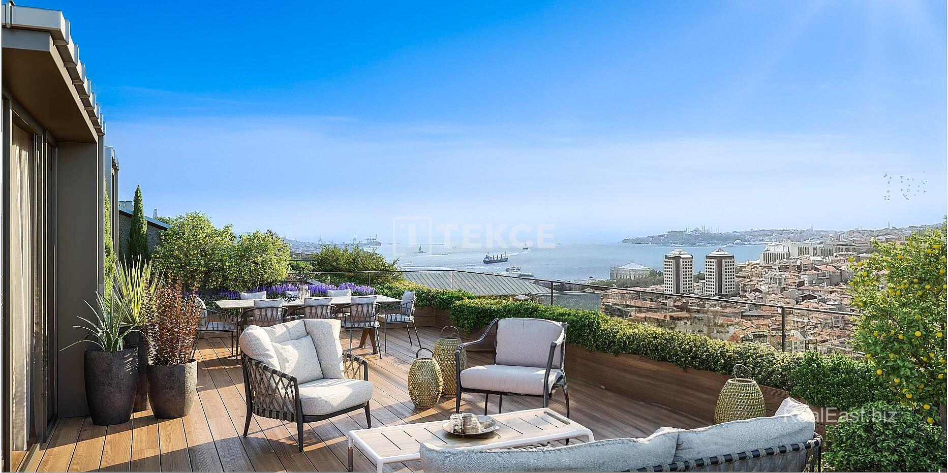 Luxury Apartment with Sea View in Beşiktaş, Istanbul
