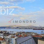 Очаровательная квартира с видом на море в Бейоглу №9572