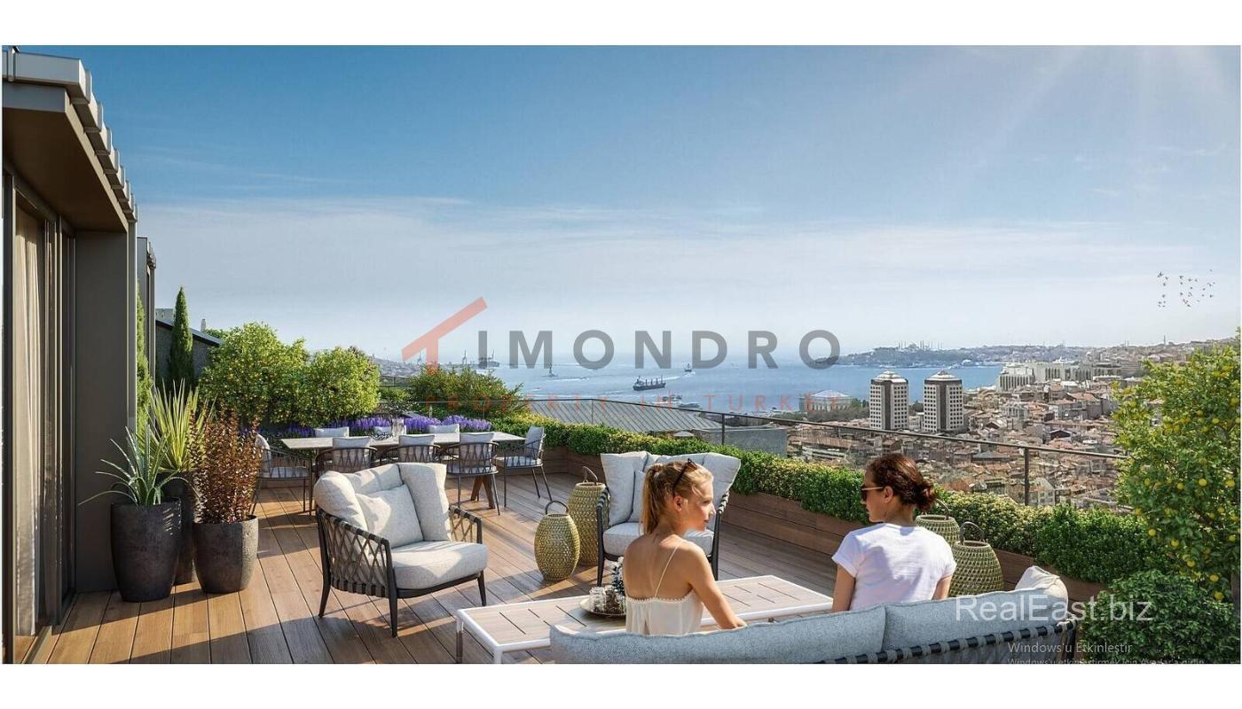 Stunning Apartment with Sea View in Besiktas