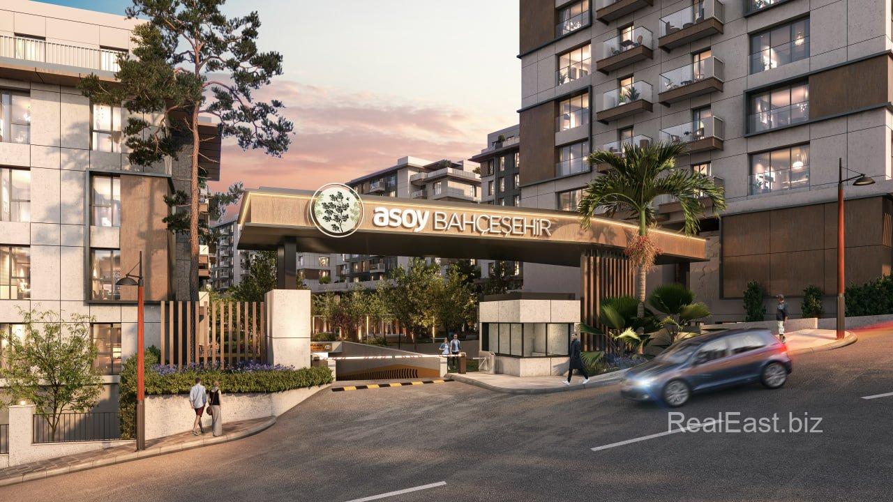 Modern 1+1 Apartment in Rapidly Growing Başakşehir, Istanbul