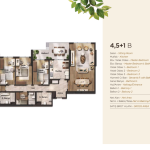 Просторная квартира 4+1 в центре Стамбула №9876