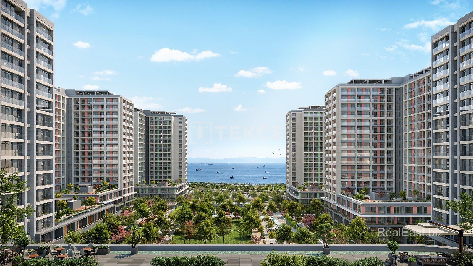 Seaside Apartments for Sale in Kartal, Istanbul