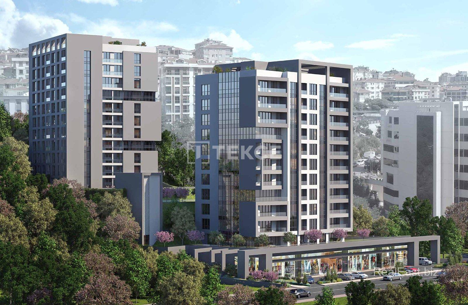 Bosphorus View Apartments in Şişli, Istanbul